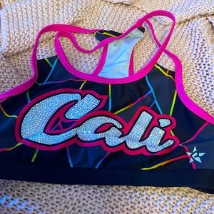 California ALLSTARS sports bra practice wear